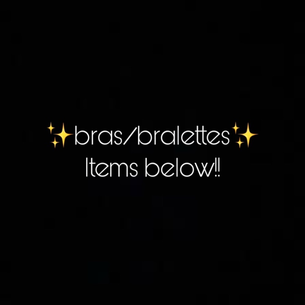 Bras and bralettes / intimates